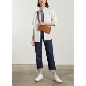 Everlane The Cactus Leather Sling Bag in Cashew Pristine Condition